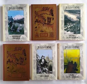 Verneovky - Jules Verne - vše z nakl. Návrat