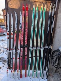 Retro vintage běžky Fischer 1991