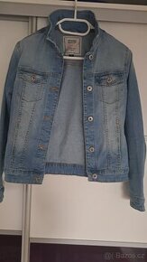 Dívčí riflové bunda vel.158