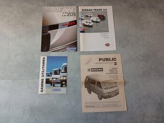 Nissan Vanette - prospekty - doprava v ceně
