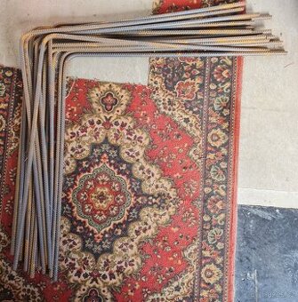 Roxory tvaru "L" - průměr 1,2 cm, délka 80x80 cm, ocel, že