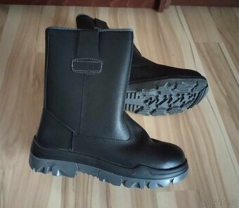 Nové bezpečnostní pracovní boty kozačky Kings 42