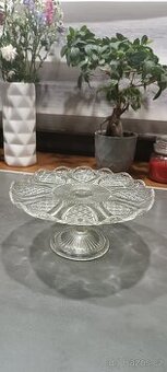 Skleněný podnos, České sklo