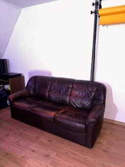Kožený gauč za odvoz - 1