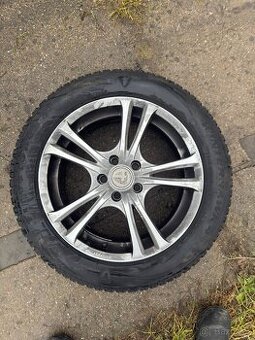 Zimní alu kola 17” 5×112 + pneu 215/55 R17