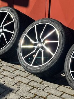 Alu kola DOTZ Spa 5x100 R18 + letní pneu Hankook 215/45