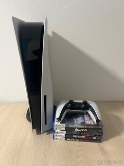 Herní konzole PS5 / PlayStation 5 s mechanikou