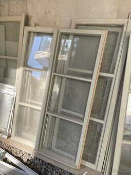 4x špaletové okno 100x130 cm bez rámu