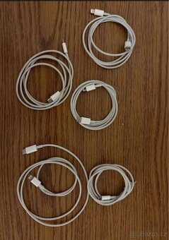 Apple original kabely USB C na Lightning