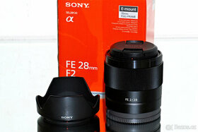 Sony FE 28mm F2 NEPOUŽÍVANÝ