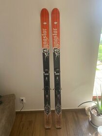Skialpove freeride lyze skialp 186cm ideal na snowkite