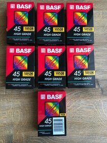 Videokazety VHSC BASF, High Grade, EC45