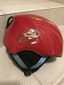 dětská lyžařská helma XS červená