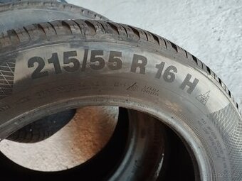 Prodám zimní kola Continental 215/55/16