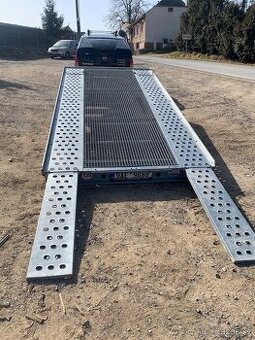 Autopřepravník 4x2m, 2700 kg, sklopný