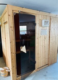 Finska sauna Karibu 2x2m 8kW