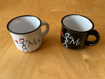 Hrnek na espresso - Mr a Mrs