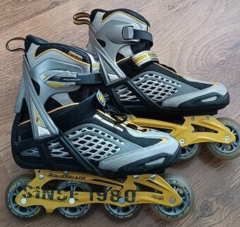 Kolečkové brusle Rollerblade 42 (26,5 cm) + chrániče