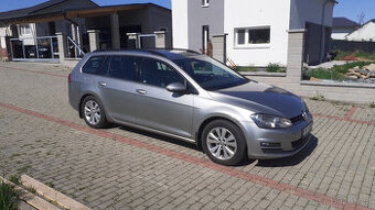 VW Golf VII combi, 1.2 tsi, 77kw, 1. majitel, ČR, serviska