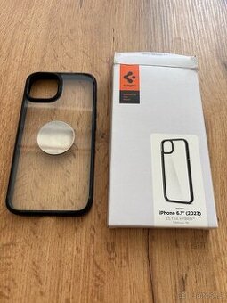 Spigen Ultra Hybrid Matte Black obal na iPhone 13