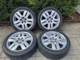 Alu kola vw 5x100 6,5j et43 pneu 205/45/16