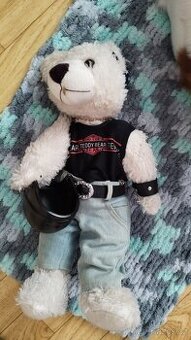 Harley Davidson plyšový medvěd