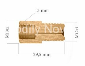 Prodám nové REDUKCE BRZD M10X1 x M12X1 "WP 129"