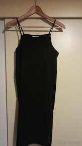 černé šaty - úzká ramínka H&M EUR 164 velikost