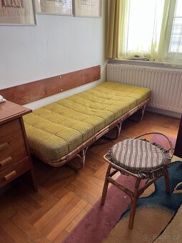 Ratanová postel 2 ks - 1