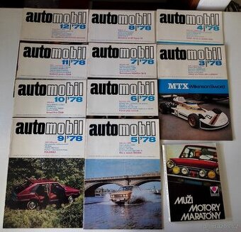 Časopis AUTOMOBIL ročník 78