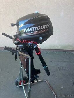 Zanovni motor Mercury 3.5hp 4t, kratka noha 40mth