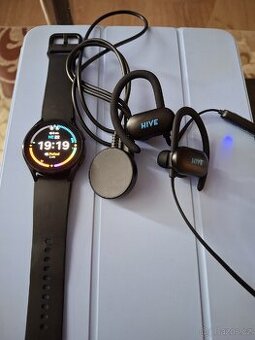 Samsung watch 4 + Bluetooth sluchátka