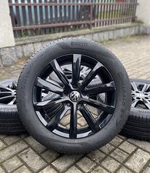 ORIGINÁL Alu Volkswagen HELSINKI R17, 5x112 - TOP STAV