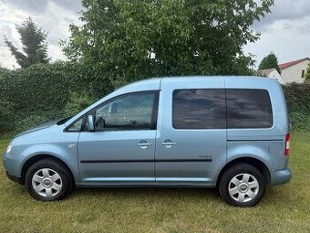 Vw Caddy STYLE 1.9tdi 77kw ,alu,park.senzor 7.míst - 1