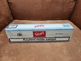 Retro kartón cigaret START - kolek 35 Kč