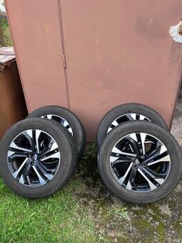 Prodám zimní Alu kola na Peugeot (2008) 215/60 R17