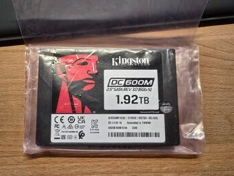 Nový Enteprise SSD Kingston DC600M - 1920 GB (pro NAS)