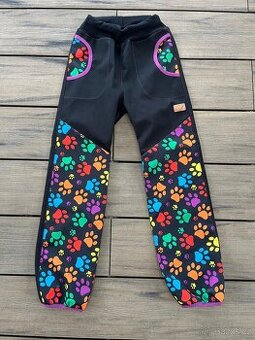 Softshellove dětské kalhoty