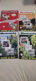 CD a DVD a mg kazety - lidovky, dechovky a další