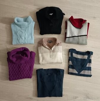 7x dámský svetr - XL vel.