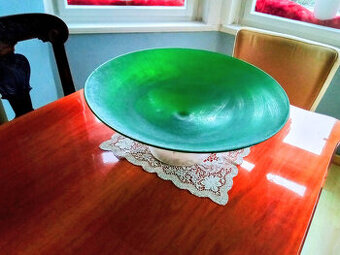 Skleněná mísa-objekt
