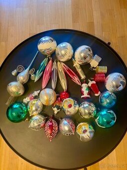 Retro vánoční baňky