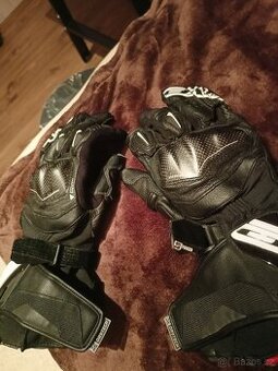 Motorkářské rukavice FIVE RFX WP – černé