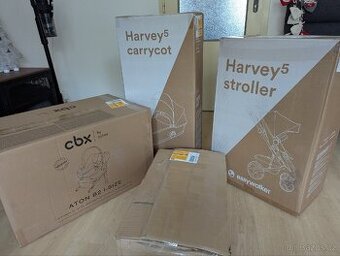 EasyWalker kočárek a Cybex autosedačka se základnou