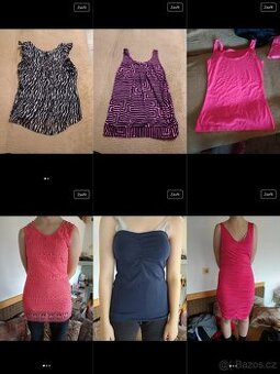 Balík dámského oblečení