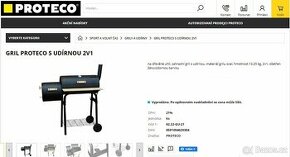 Gris s udírnou 2v1 PROTECO