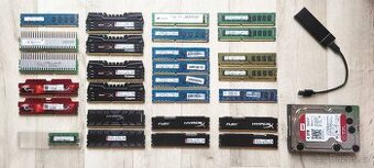 S-ATA HD 4TB, a 250GB SSD, a RAMky PC DDR3 desktop