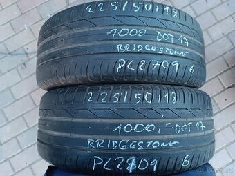 225/50/18 letní 2 kusy