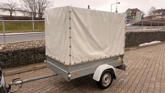 Přívěsný vozík Agados s plachtou 1.Majitel STK:12/2029 DPH