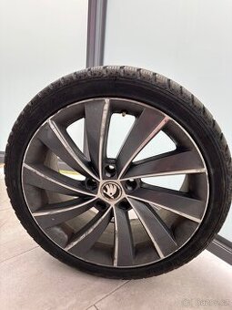 Nabízím alu kola R18 Turbine - Škoda (zimní sada)